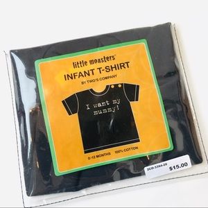 New! Two’s Company Infant Tee, 0-12 M